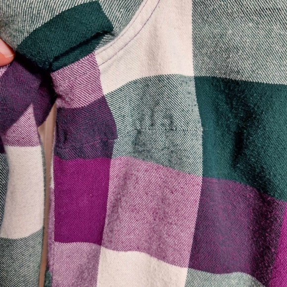 Bit & Bridle Long Sleeve Checkered  Shirt, Top Size Medium - Picture 3 of 8